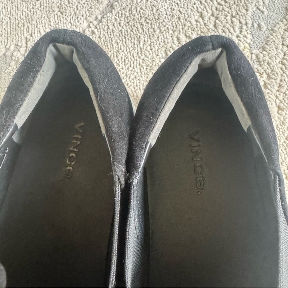 Vince Warren Slip On Platform black Suede Sneakers 7 - Picture 3 of 11